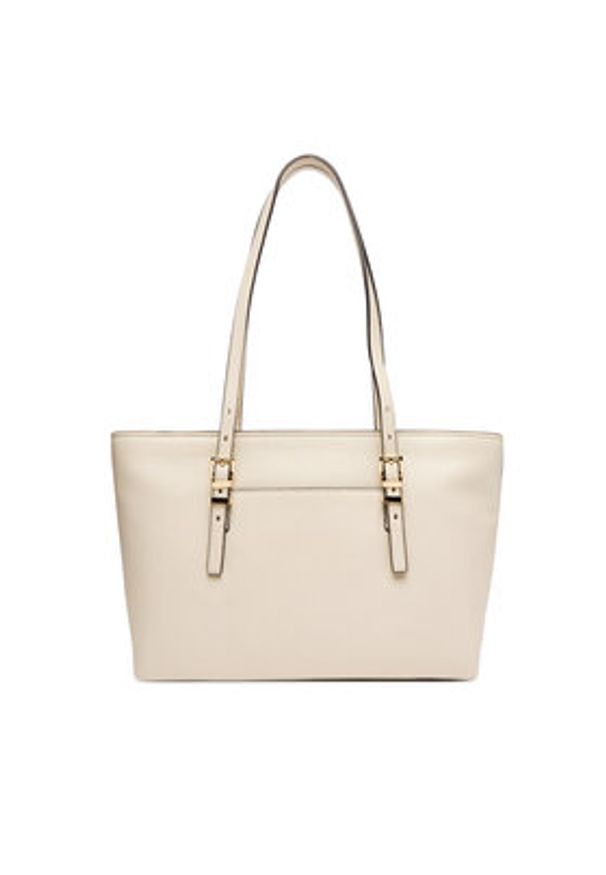 MICHAEL Michael Kors Torebka Quinn 30T5GQNT2L Écru. Materiał: skórzane