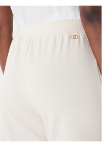 Liu Jo Sport Spodnie dresowe TA6031 FS002 Beżowy Regular Fit. Kolor: beżowy. Materiał: bawełna #3