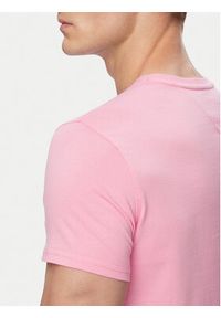 Tommy Jeans T-Shirt DM0DM04411 Różowy jasny Slim Fit. Kolor: różowy. Materiał: bawełna #3