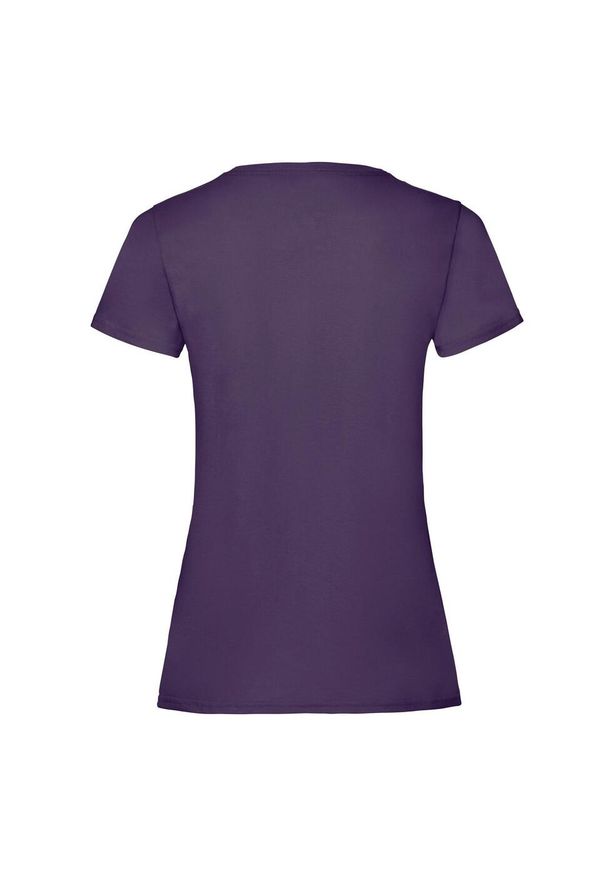 FRUIT OF THE LOOM - Koszulka Damska Valueweight. Kolor: fioletowy