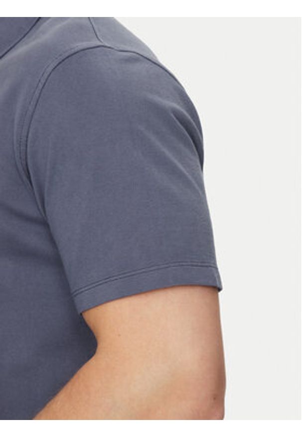 Jack & Jones Polo William 12257315 Niebieski Regular Fit. Typ kołnierza: polo. Kolor: niebieski. Materiał: bawełna