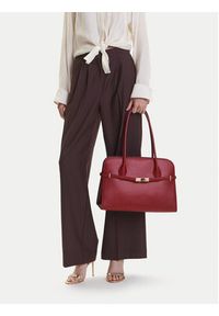 Furla Torebka Goccia M WB01504 BX3104 CN CGQ00 Bordowy. Kolor: czerwony. Materiał: skórzane #6