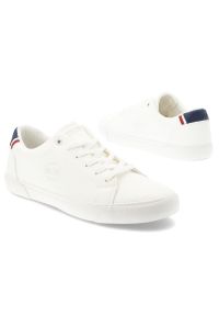 Big-Star - Trampki męskie Big Star, skóra ekologiczna sznurowany fason klasyczna gumowa podeszwa okrągły nosek minimalistyczny design, białe, TT174083. Nosek buta: okrągły. Zapięcie: sznurówki. Kolor: biały. Materiał: guma, skóra ekologiczna. Styl: klasyczny #7