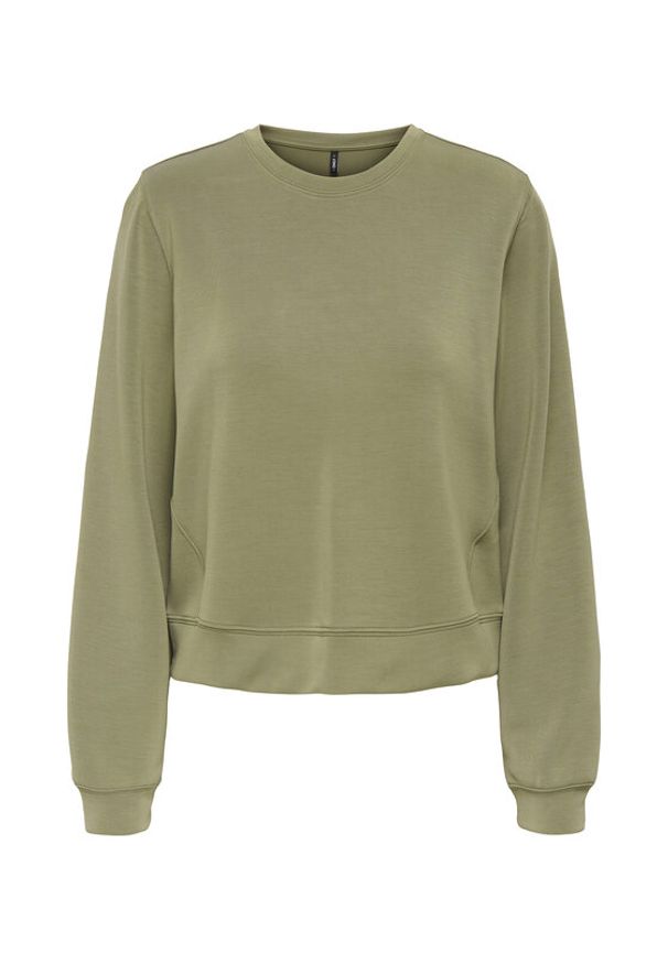 only - ONLY Bluza Maya 15361163 Zielony Regular Fit. Kolor: zielony. Materiał: syntetyk