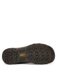 keen - Keen Trekkingi Targhee IV Mid Wp 1030688 Zielony. Kolor: zielony. Materiał: nubuk, skóra. Sport: turystyka piesza