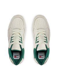 Tommy Jeans Sneakersy Tjm Leather Outsole Color EM0EM01350 Biały. Kolor: biały #6