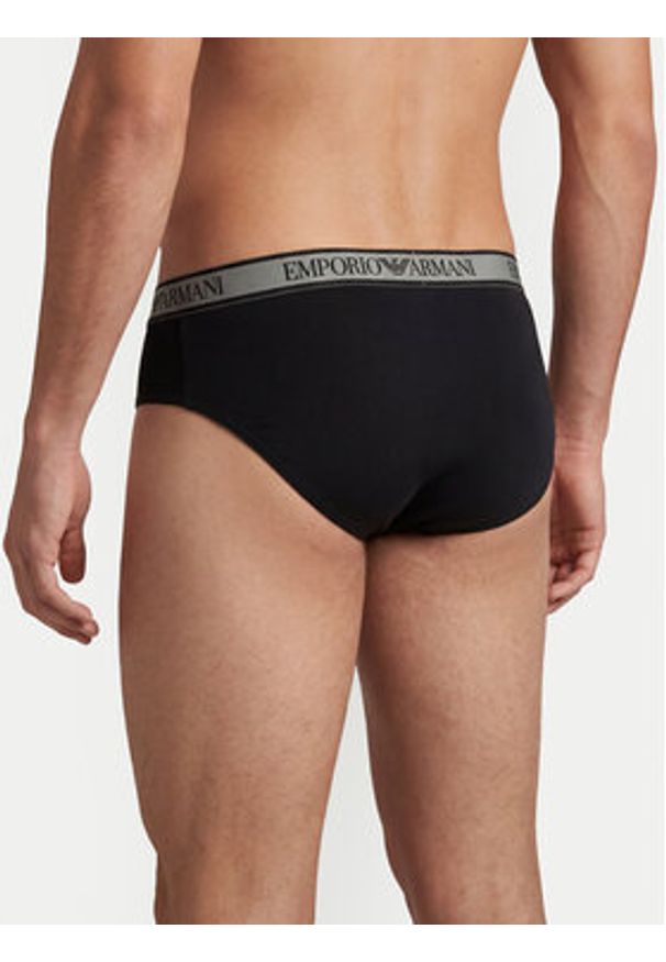 Emporio Armani Underwear Komplet slipów EM000258 AF20669 MC061 Czarny. Kolor: czarny. Materiał: bawełna