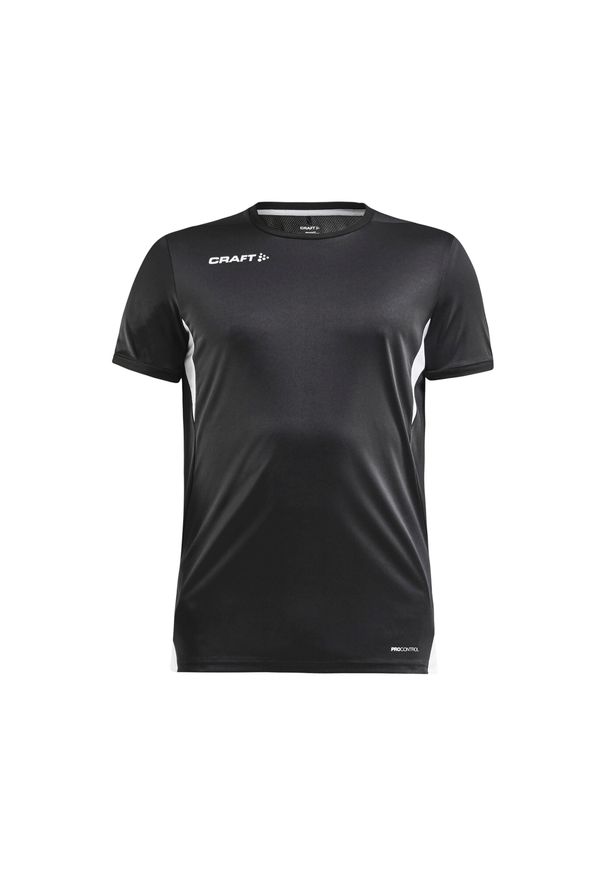 Koszulka Craft pro control impact. Kolor: czarny, wielokolorowy, biały. Materiał: poliester. Sport: fitness, piłka nożna