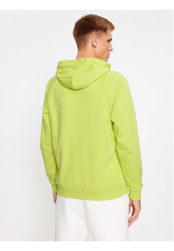 Under Armour Bluza Ua Rival Fleece Hoodie 1379757 Żółty Loose Fit. Kolor: żółty. Materiał: bawełna