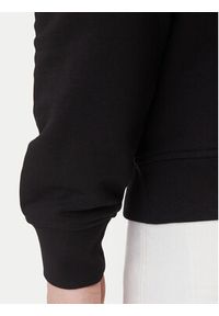 Karl Lagerfeld - KARL LAGERFELD Bluza 705780 500917 Czarny Regular Fit. Typ kołnierza: dekolt w karo. Kolor: czarny. Materiał: bawełna #4