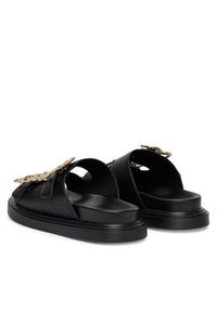 Just Cavalli Klapki 80RA3S91 ZSE36 Czarny. Kolor: czarny. Materiał: skóra #6