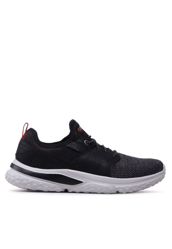 skechers - Skechers Sneakersy Caspian 210553/BLK Czarny. Kolor: czarny. Materiał: materiał