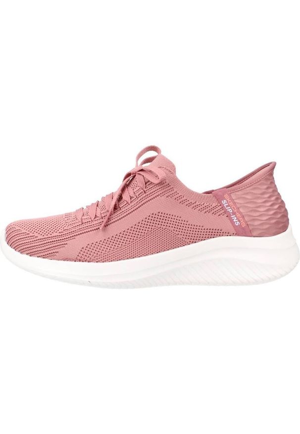 skechers - Tenisówki Skechers Model Slip-ins: Ultra Flex 3.0 Tonal Stretc Kolor Rose. Kolor: różowy. Materiał: tkanina. Model: Skechers Sport. Sport: turystyka piesza