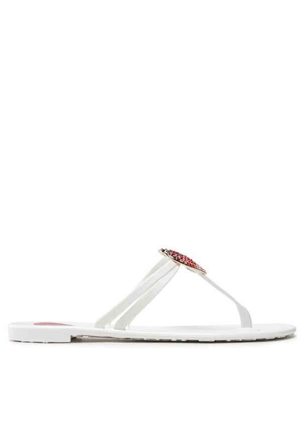 Love Moschino - LOVE MOSCHINO Japonki JA28321G0EI34100 Biały. Kolor: biały