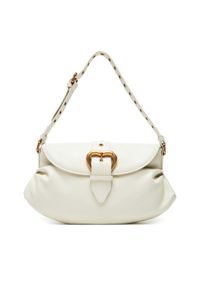 Pinko - PINKO Torebka Jolene Shoulder Classic PE 25 PLTT 102801 A270 Biały. Kolor: biały. Materiał: skórzane