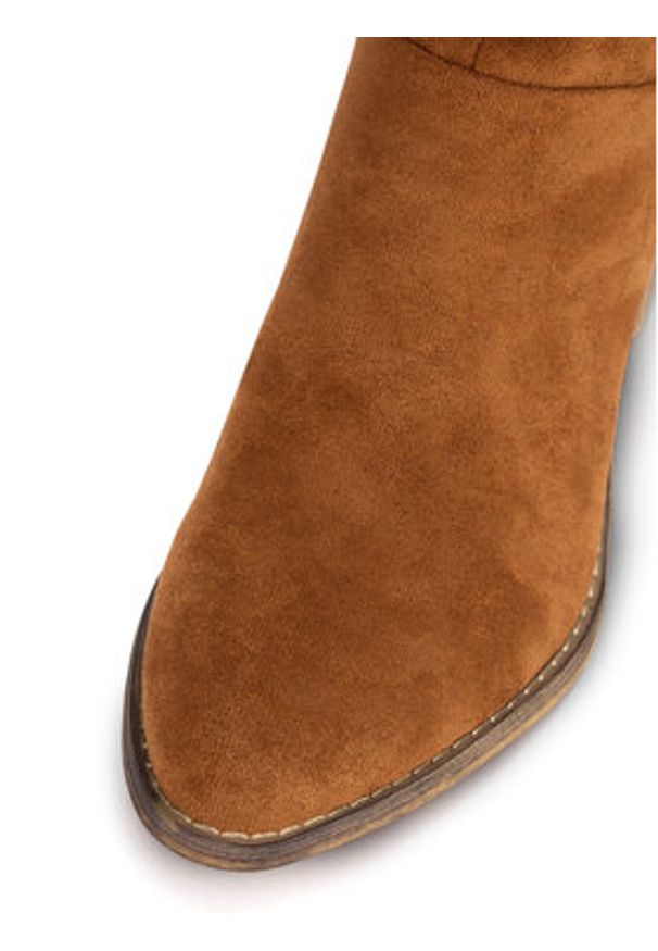 Jenny Fairy Botki MARTINA WS14438-22 Brązowy. Kolor: brązowy. Materiał: materiał