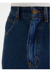 Adidas - adidas Szorty jeansowe adicolor Firebird KD1500 Niebieski Loose Fit. Kolor: niebieski. Materiał: bawełna #3