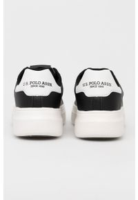 U.S. Polo Assn. sneakersy kolor czarny. Nosek buta: okrągły. Zapięcie: sznurówki. Kolor: czarny. Materiał: guma #2