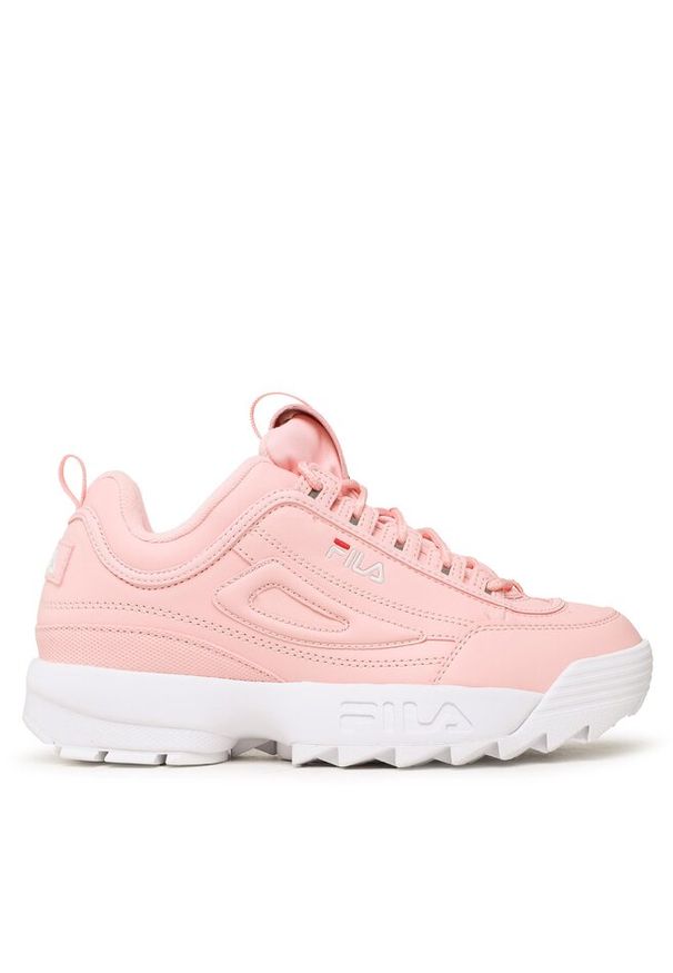 Sneakersy Fila. Kolor: pomarańczowy