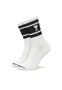 AMI PARIS - Skarpety długie AMI Paris. Kolor: biały #1