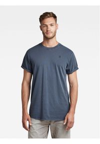 G-Star RAW - G-Star Raw T-Shirt D16396-2653-D418 Niebieski Regular Fit. Kolor: niebieski. Materiał: bawełna #1