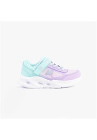 skechers - Buty sportowe dziecięce Skechers S Lights-Sola Glow LED. Okazja: na co dzień. Kolor: niebieski, wielokolorowy