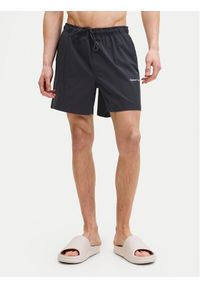 Jack & Jones Szorty kąpielowe Maui Norrebro 12291434 Czarny Regular Fit. Kolor: czarny. Materiał: syntetyk #1