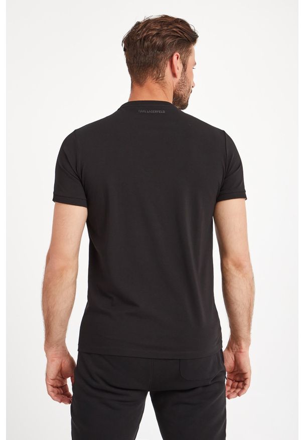 Karl Lagerfeld - T-SHIRT KARL LAGERFELD. Materiał: guma. Wzór: napisy