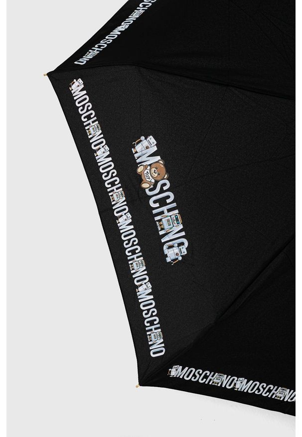 MOSCHINO - Moschino - Parasol. Kolor: czarny
