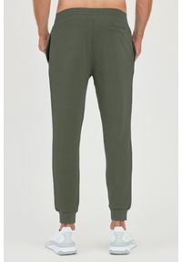 Guess - GUESS Zielone męskie spodnie dresowe Aldwin, Rozmiar S. Kolor: zielony. Materiał: dresówka #4