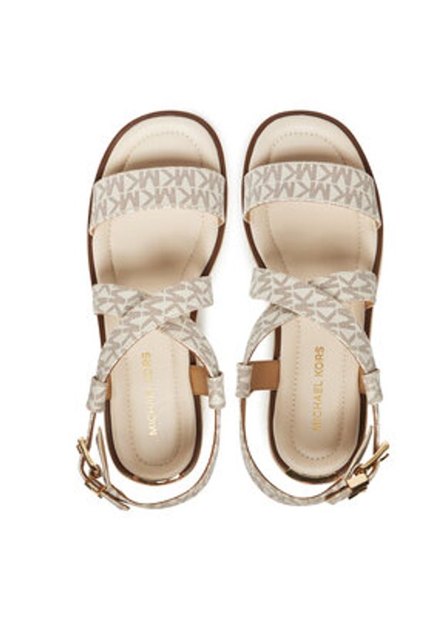 MICHAEL Michael Kors Espadryle Lynn 40S5LYFS1B Écru. Kolor: kremowy. Materiał: materiał, syntetyk