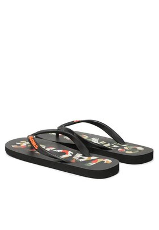 Jack & Jones Japonki 12230642 Czarny. Kolor: czarny. Materiał: guma