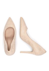 DeeZee Szpilki DBC-37237-1 Beżowy. Kolor: beżowy. Materiał: materiał. Obcas: na szpilce #2