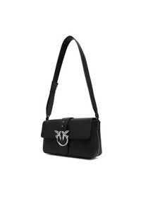 Pinko - PINKO Torebka Love One Slouchy Zip Classic AI 25-26 PLTT 105081 A2JG Czarny. Kolor: czarny. Materiał: skórzane #3