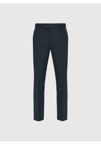 Pako Lorente - PAKO LORENTE – Wełniane spodnie garniturowe w kolorze zielonym. Okazja: na spotkanie biznesowe. Kolor: zielony. Materiał: wełna. Styl: biznesowy, elegancki #2