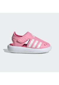 Adidas - Closed-Toe Summer Water Sandals. Kolor: biały, wielokolorowy, różowy. Styl: sportowy