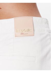 Blugirl Blumarine Jeansy RA3142-T3546 Biały Straight Leg. Kolor: biały