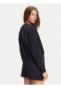 Hunter Bluza Tina HARW0042242 Granatowy Cropped Fit. Kolor: niebieski. Materiał: bawełna
