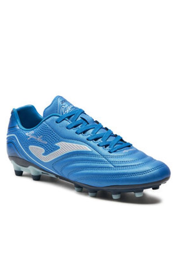 Joma Buty do piłki nożnej Aguila 24 AGUS2404FG Granatowy. Kolor: niebieski. Materiał: skóra