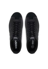 Adidas - adidas Sneakersy Mercedes - AMG Petronas Formula One Team Vl Court Base Trainers JR1067 Czarny. Kolor: czarny. Materiał: skóra, zamsz #3