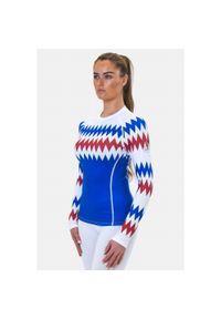 Surfanic Damska Koszulka Termoaktywna Carbon Dri – Aktywny Węgiel – SWE2604-520. Kolor: niebieski #1