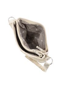 Beżowa Szykowna Torebka Damska Rieker. Kolor: beżowy. Styl: elegancki. Rodzaj torebki: na ramię #3