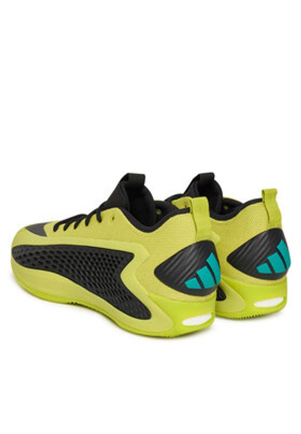 Adidas - adidas Buty do koszykówki Anthony Edwards 1 Low Basketball JS1778 Żółty. Kolor: żółty. Materiał: materiał. Sport: koszykówka