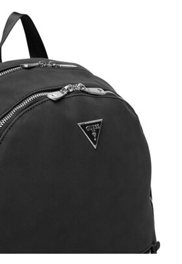 Guess Plecak HMTONK P6111 Czarny. Kolor: czarny. Materiał: skóra