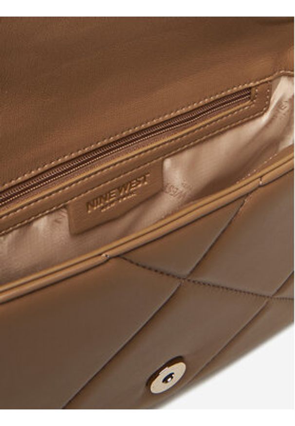 Nine West Torebka CEO-ANNA-LA482-3299 Beżowy. Kolor: beżowy