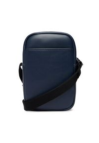 Calvin Klein Saszetka Bold Ck Slim Reporter LV04D3279G Granatowy. Kolor: niebieski. Materiał: skóra #4