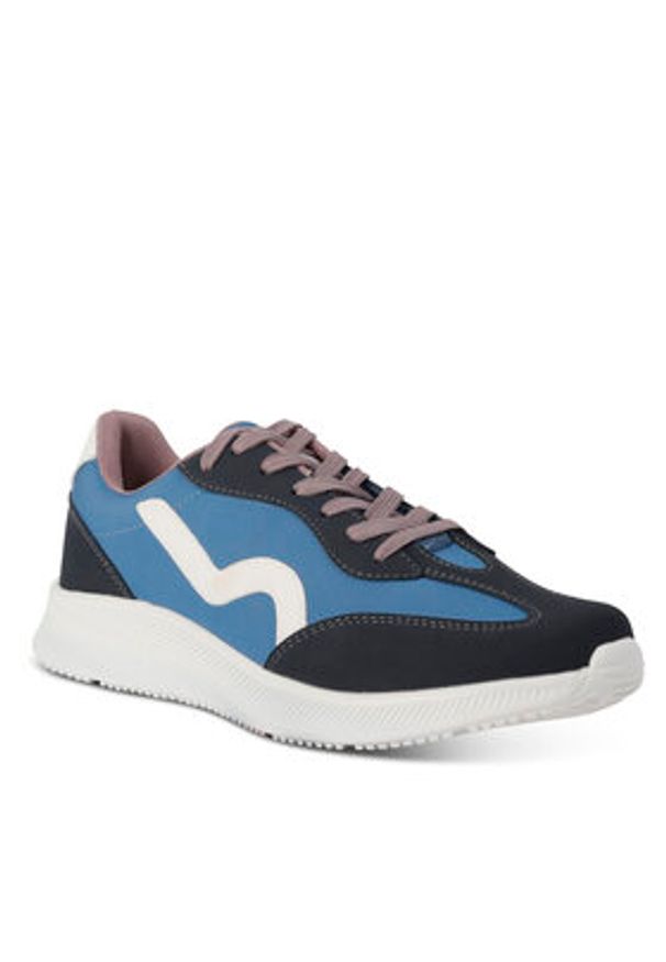 Regatta Sneakersy Lady Marine Retro RWF825 Niebieski. Kolor: niebieski. Materiał: materiał