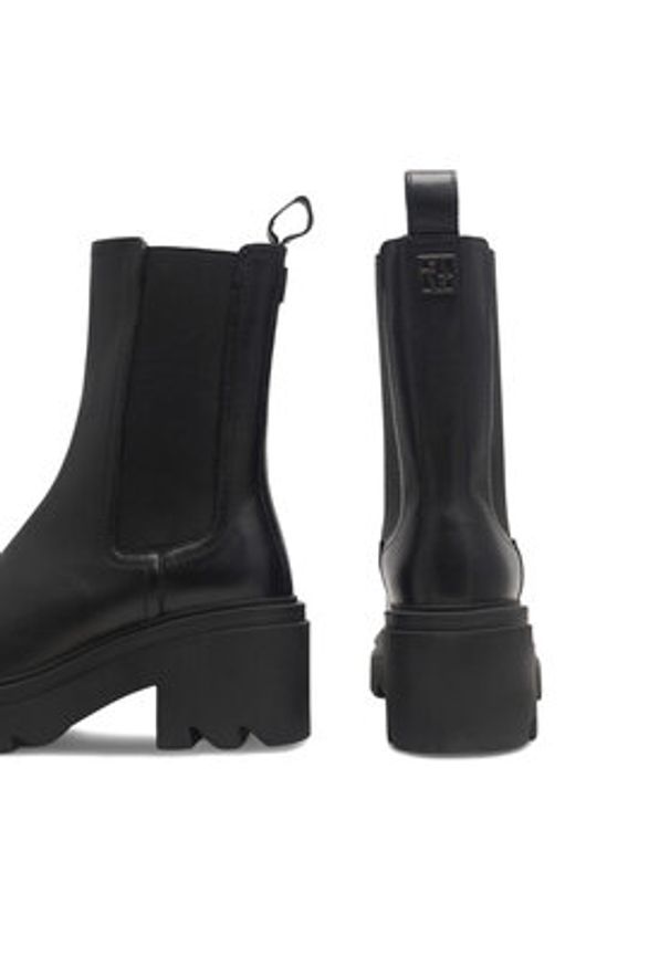 Gino Rossi Botki CIRCE-RST-02G Czarny. Kolor: czarny. Materiał: skóra