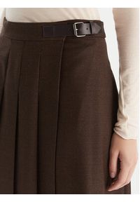 Weekend Max Mara Spódnica trapezowa Fastoso 2525106062 Brązowy Regular Fit. Kolor: brązowy. Materiał: wełna #4
