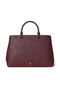Lauren Ralph Lauren - LAUREN RALPH LAUREN Torebka 431898556043 Bordowy. Kolor: czerwony. Materiał: skórzane